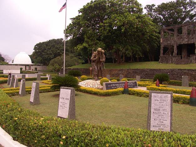 Headstones at Filipino-American Friendship Park