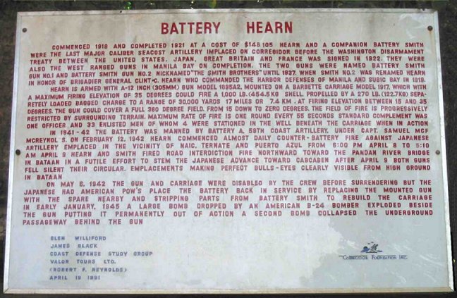 Battery Hearn sign