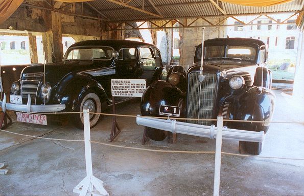 Cars of Gen. MacArthur and Pres. Quezon